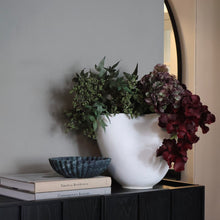 Verde Alpi Scalloped Marble Bowl